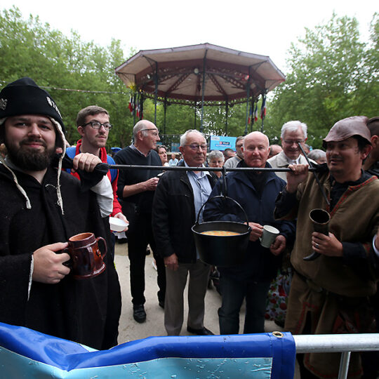 Inauguration de la soupe du Bouffon