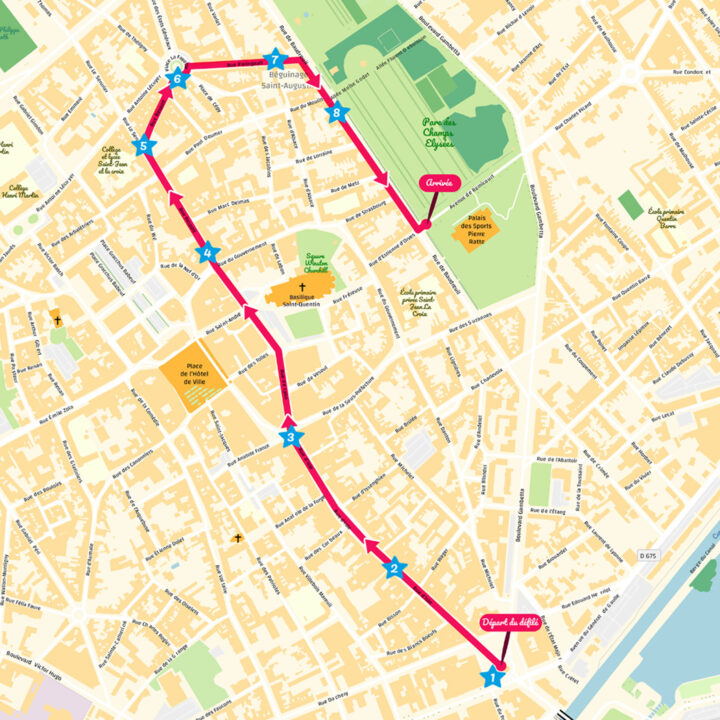 Plan des événements du week-end